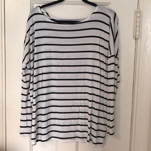 Striped Long Sleeve Comfy Tee